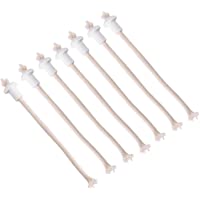 GLOGLOW 7pcs Lámpara de Mecha de Aceite lámpara de Fibra de Vidrio a Prueba de Calor Mecha